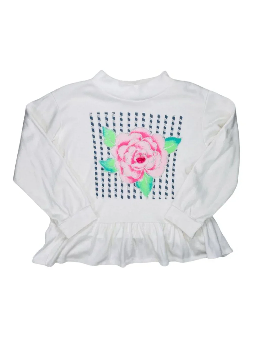 Vintage Girls Bundle Lot of 5 - Dagger collar Sweater Sweatshirt Dresses 6 - 8